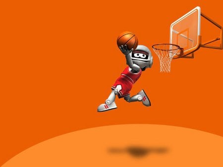 Sport practice - basketball, orange, sport