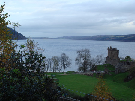 Urquhart Castle, Loch Ness - loch ness, inverness, scotland, uquhart