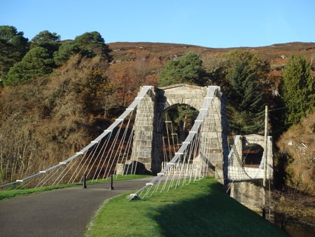 Bridge of Oich - caledonian canal, loch oich, loch ness, great glen, inverness-shire, scotland