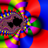 VERY COLORFUL FRACTAL VIBRANT AND VIVID COLORS