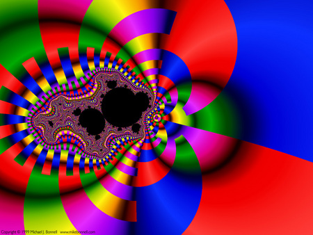 VERY COLORFUL FRACTAL VIBRANT AND VIVID COLORS