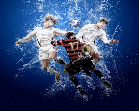 water  football match - water, football, match