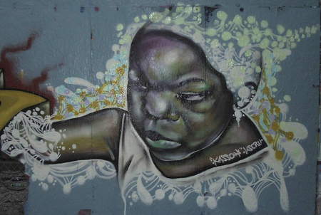 Nanaphilly  - Kasso - lace, woman, graffiti art