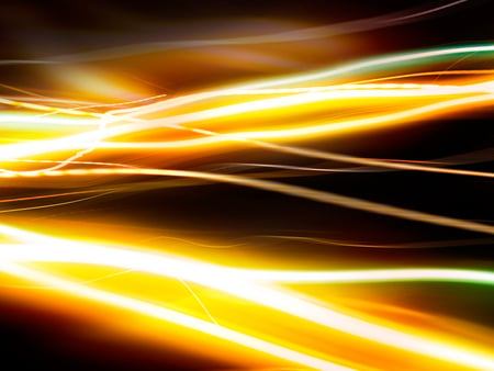 Golden Lines of FAITH - pretty, abstract, lines, gold, 3d and cg, cool, faith