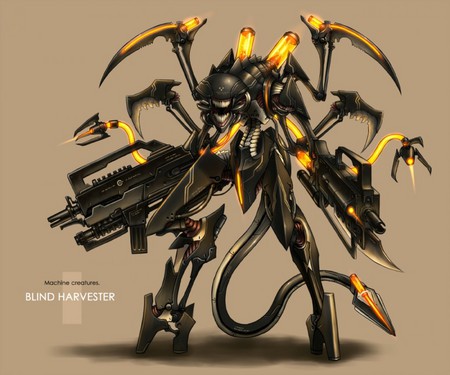 blind harverter  - gia, mecha