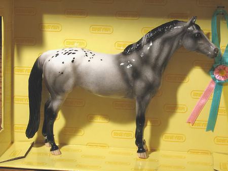 Breyer Appaloosa Horse Model - appaloosa, model, breyer, horse, toy, animals