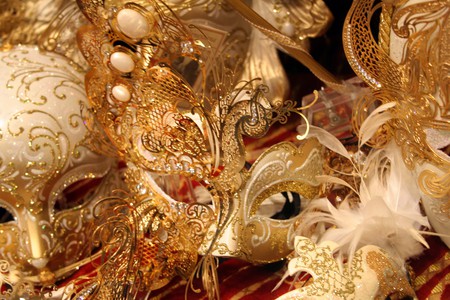 Beautiful masks - glitter, face, diamonds, mask, masks, feather, jewels, golden