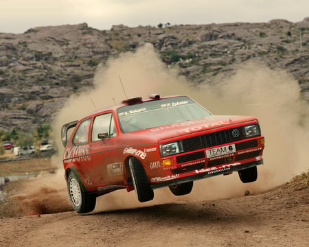 Golf MK-1 - off road, race, car