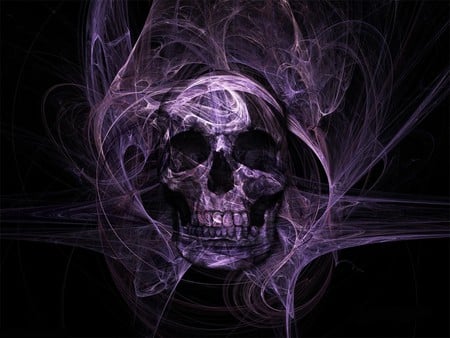 PURPLE BONES - background, purple, skelton, bones