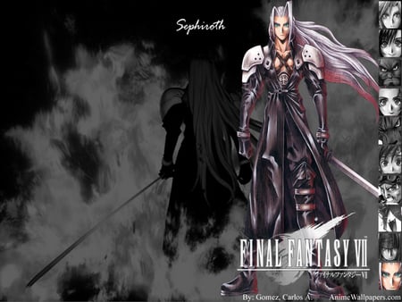 Final Fantasy VII Sephiroth - playstation, final fantasy vii, sephiroth