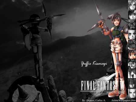 Final Fantasy VII Yuffie - final fantasy vii, yuffie, playstation