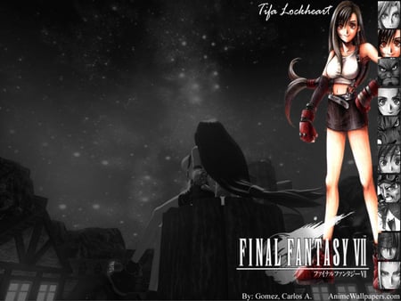 Final Fantasy VII Tifa - tifa, final fantasy vii, playstation