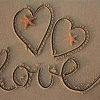 love in the sand