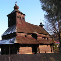 Wooden church in UliÄskÃ© KrivÃ©,Slovakia