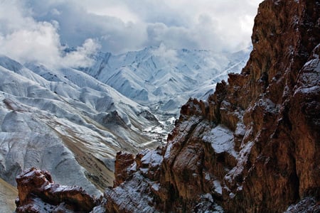 Mountains - nature, mountain, snow