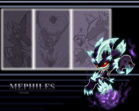 mephiles - mephiles, sonic