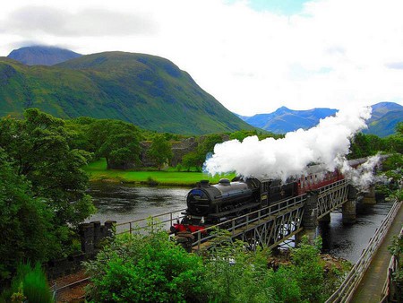 Old Train - picture, cool, old train