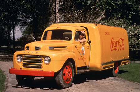 1948 Ford F5 Coca Cola Truck - coca cola, ford, coke, truck