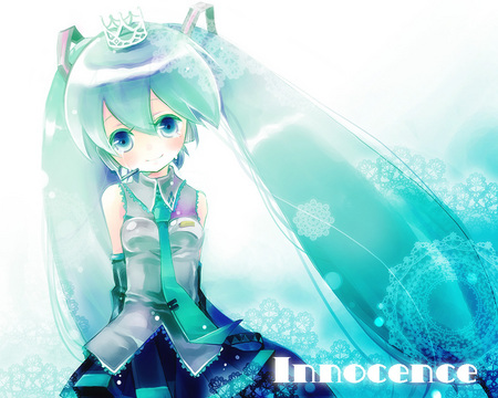 Hatsune Miku - innocence, hatsune miku, anime, vocaloids