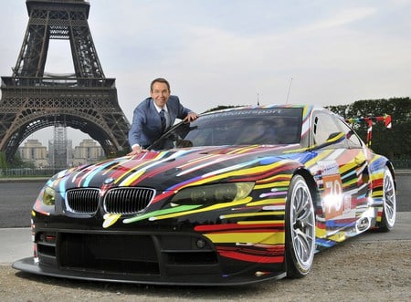 BMW M3 GT2 Jeff Koons Art Car '2010 - m3, jeff koons, car, gt2, tuning, bmw