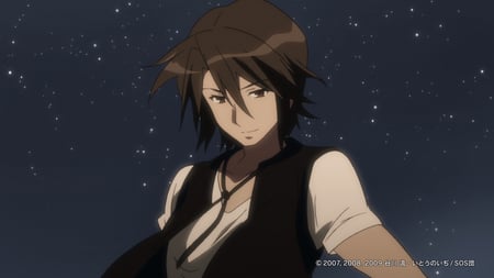 Itsuki Koizumi at Night - yuki, anime, kyon, haruhi suzumiya, mikuru, itsuki