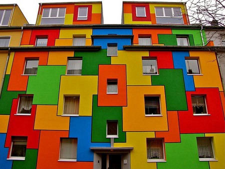 Colorful Houses - beautiful, houses, picture, colorful