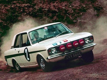 1967 Ford Cortina MK2 - off road, ford, race