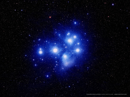  Pleiades star cluster - universe, star, cluster