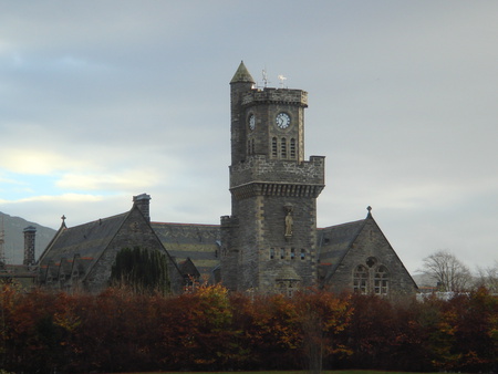 Fort Augustus Abbey, Loch Ness - caledonian canal, fort augustus, loch ness, highlands, great glen, scotland, abbey