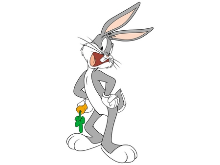 Bugs Bunny - rabbit, cartoon, funny, carrot, bugs bunny, tv