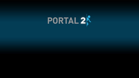 Portal 2 - Title Wallpaper (Widescreen) - glados, portal, valve, portal 2