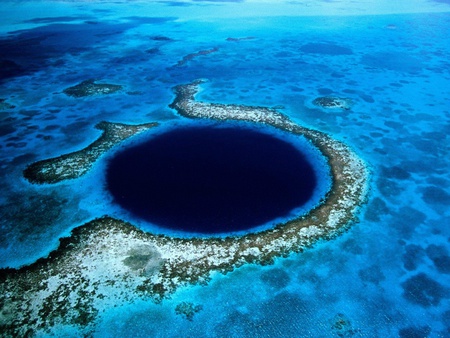 Blue Hole - picture, hole, cool, blue