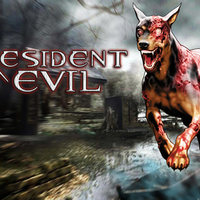 A zombie doberman has spotted you