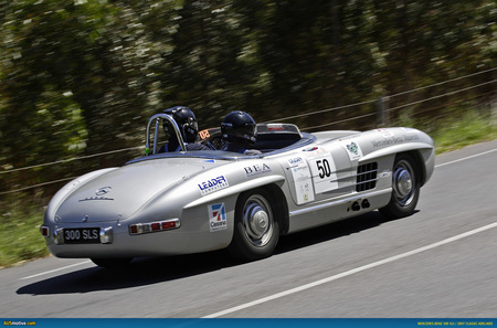 300SLS rear - car, mercedes-benz, classic