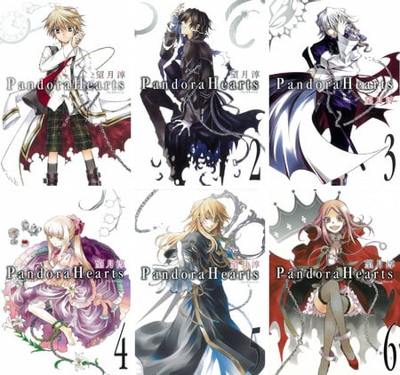 Pandora Hearts - pandora, weapon, character, heart