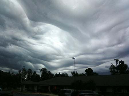 The Storm - clouds, storms, thunderstorms, cool, scary