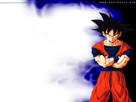 Goku - dragon ball, determined, goku, power