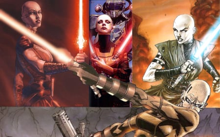 Star Wars - Asajj Ventress (WDS) - widescreen, star wars, sci fi, wds, asajj ventress