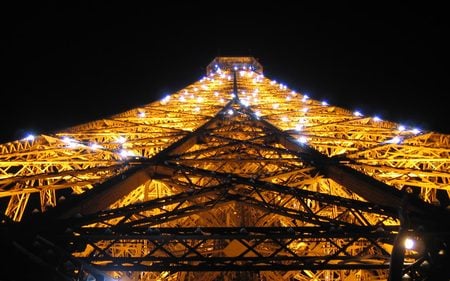 Tour Eiffel Tower Paris (WDS) - widescreen, paris, wds, france, architecture, eiffel tower