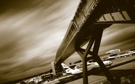 Airport (WDS) - widescreen, wds, architecture, airport