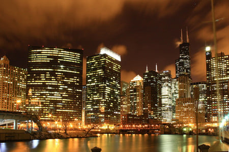 chicago_night - arquitecture