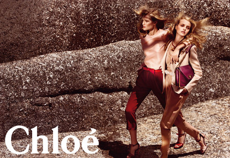 Chloe SS09 03 - chloe, anna jagodzinska, fashion, mikael jansson, toni garrn, ad campaign