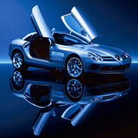 Mercedes Benz  SLR - Mc Laren with openDoors