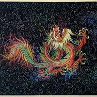 Rainbow Chinese Dragon