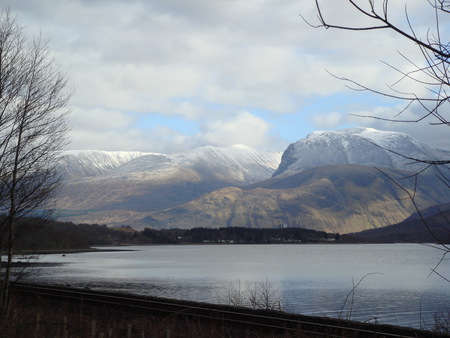 Ben Nevis - loch eil, fort william, mountains, highlands, skye, ben nevis, scotland