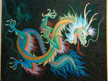 Blue Dragon. jpg - dragon, colorful, fantasy, orintal