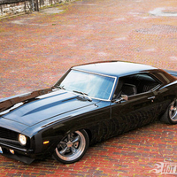 Sharp 69 Black Camaro