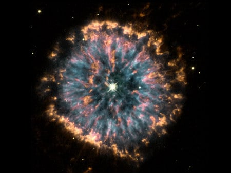 Eye Nebula - nebula, eye, stars, space