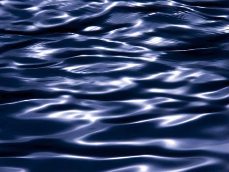 Dark Blue Waters - dark blue, water, ripples