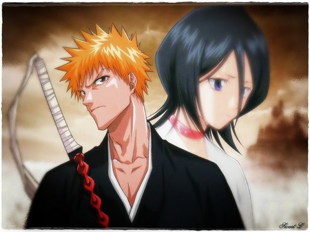 Ichigo and Rukia - ichigo, rukia